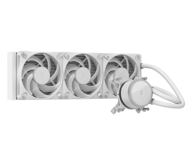 Fractal Design Radius 360 White RGB 3x120mm - 1599376 - zdjęcie 3
